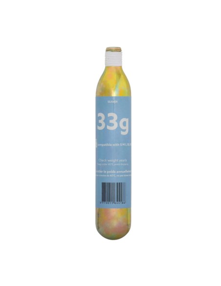 Cartouche CO₂ Seaver SAFEFIT 33 g pour Airbag