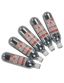 Pack 5 cartouches CO2 Hit-Air 50cc recharge gilet airbag équitation
